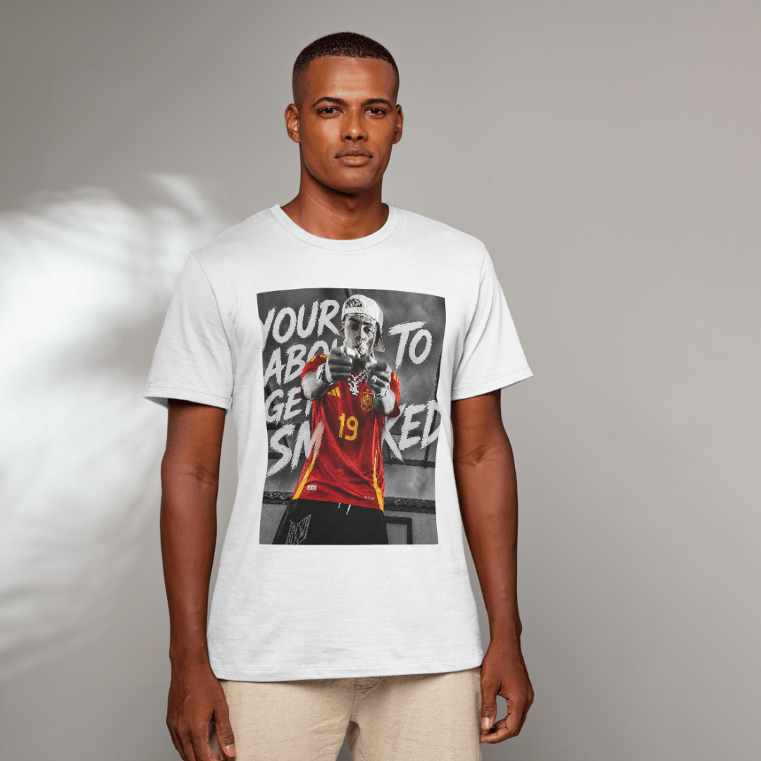 Lamine Yamal Smoked T-Shirt | Unisex